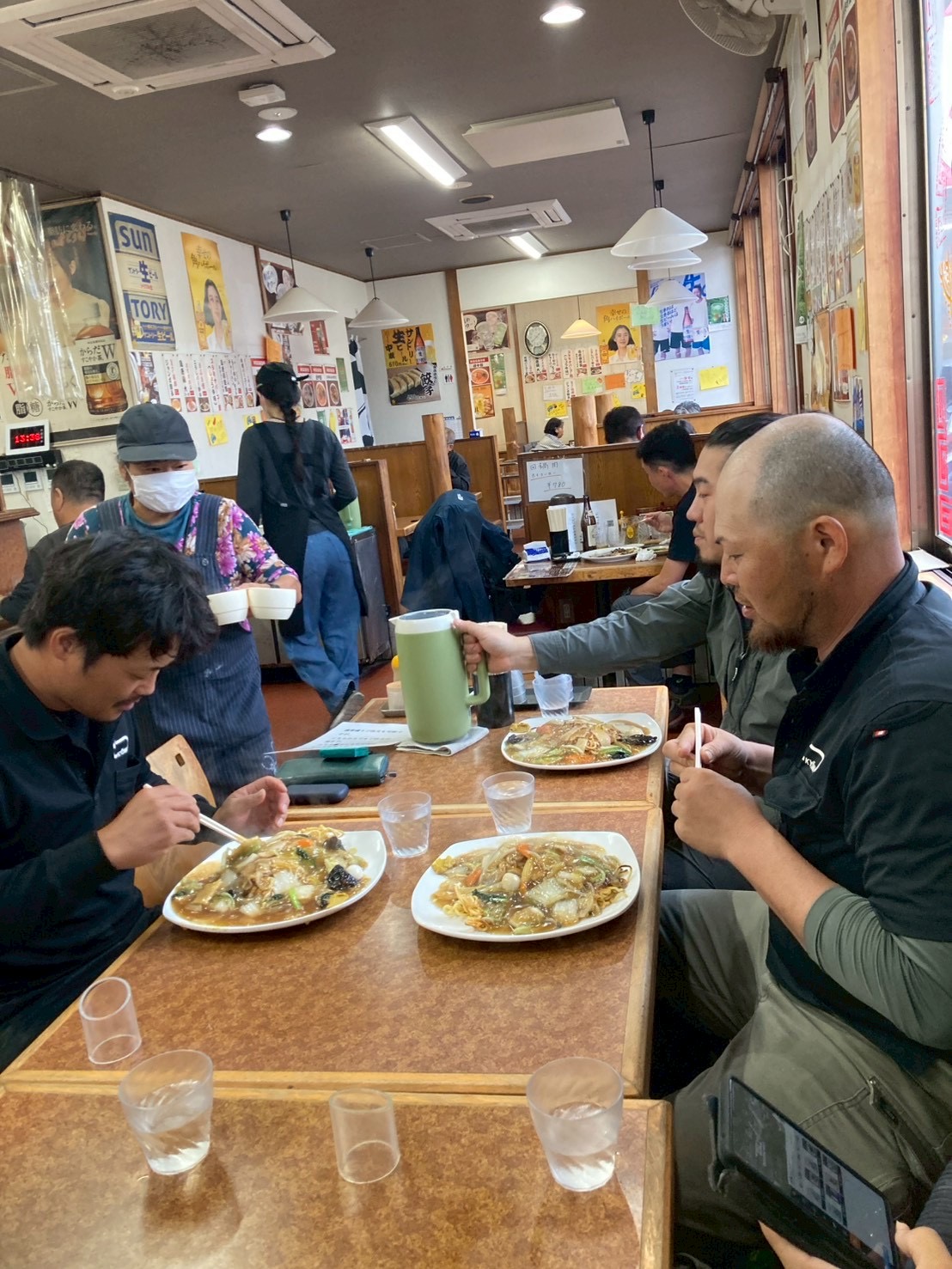 建柱工事部(1号柱建柱)